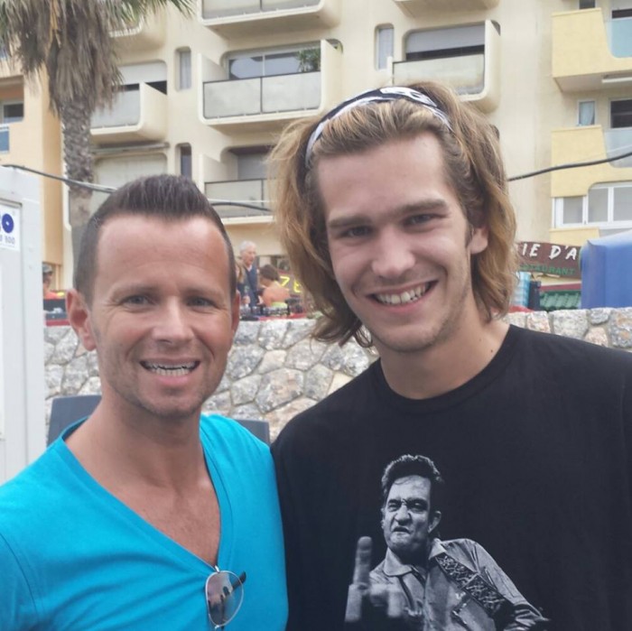 Avec Amaury Vassily